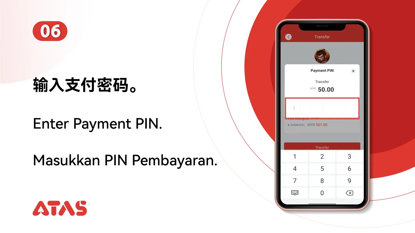 Imbas untuk Pindahan — Langkah 7