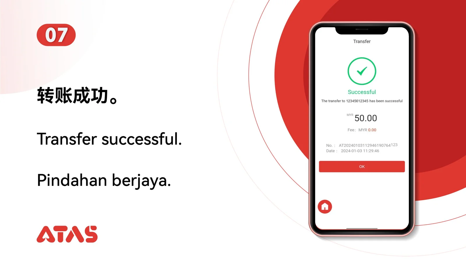 Imbas untuk Pindahan — Langkah 8
