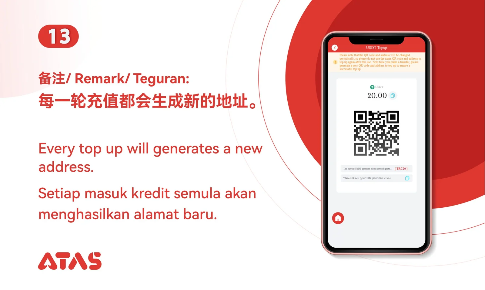 Isi Saldo USDT — Langkah 14